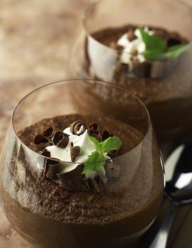 Warm and Creamy Mocha Pudding