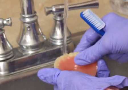 Denture cleaning