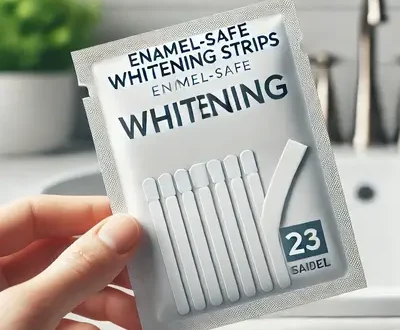 Enamel-Safe Whitening Strips